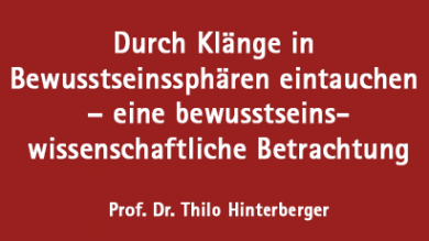 Durch Klänge in Bewusstseinssphären eintauchen 